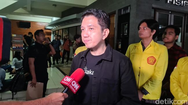 Cawagub Jakarta nomor urut 2, Kun Wardana Abyoto. (Joakhim Tharob/detikcom)