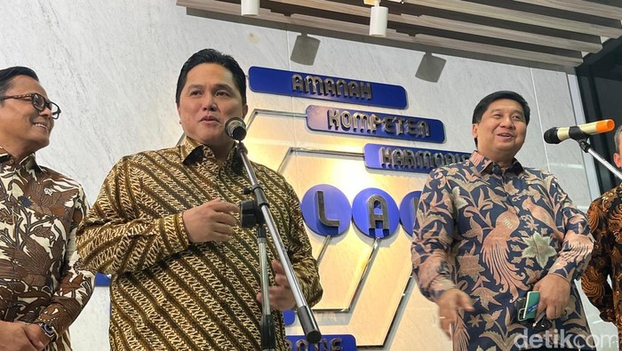 Erick Thohir dan Maruarar Sirait bahas proyek 3 juta rumah