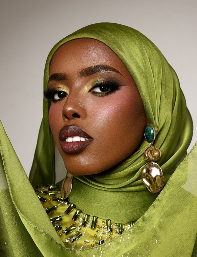 Akun Instagram resmi Miss Universe @missuniverse mengumumkan Khadija Omar mewakili Somalia. Foto: Dok. Instagram @khadija.omarr
