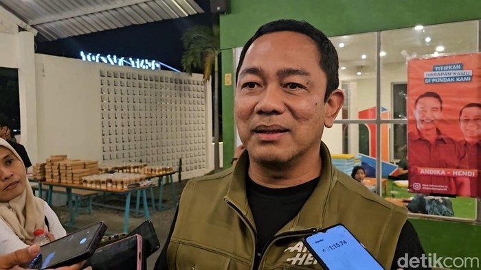 Cawagub Jawa Tengah nomor urut 01, Hendrar Prihadi ditemui di Bento Kopi, Kamis (7/11/2024).