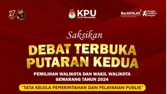 Ilustrasi Debat Kedua Pilwalkot Semarang