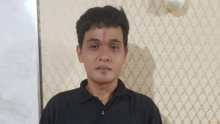 Isdi, pelaku utama pembobolan gudang penyimpanan alat-alat bangunan milik Ketua Komisi Yudisial (KY) Amzulian Rifai
