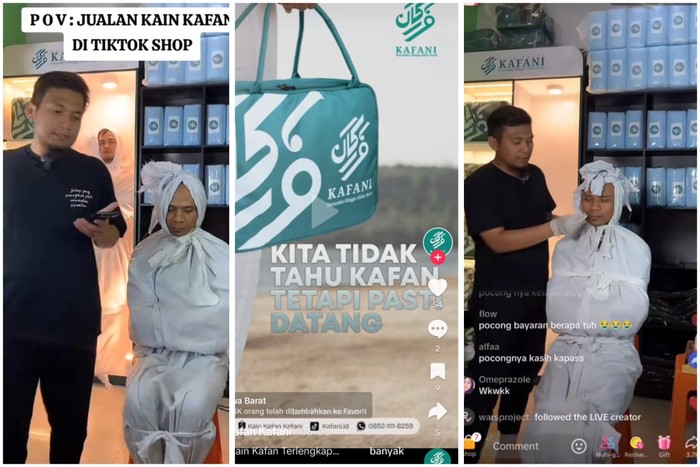 Jualan kain kafan online