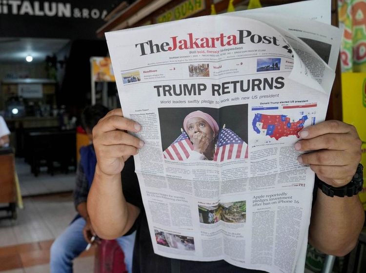 Kemenangan Trump Jadi Berita Utama di Berbagai Negara