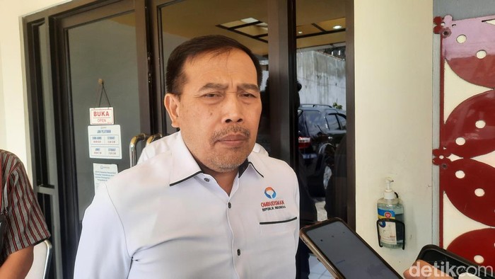 Ketua ORI Mokhammad Najih ditemui wartawan di Kantor ORI Perwakilan DIY, Kamis (7/11/2024).