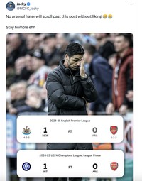 Meme Inter Arsenal