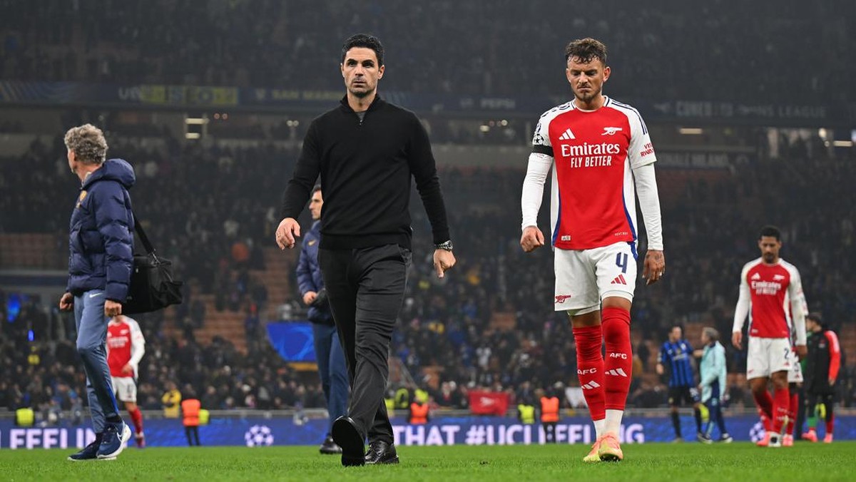 Arsenal mejan di away day Liga Champions. (Foto: UEFA via Getty Images/Michael Regan - UEFA)