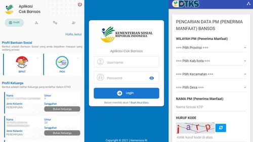 Panduan cek NIK KTP online untuk mengetahui status penerima bansos.