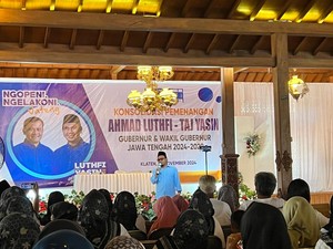 Gelar Pembekalan Akbar, Relawan Siap Menangkan Luthfi-Taj Yasin di Klaten