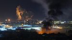 Penampakan Ledakan Dashyat di Lebanon Akibat Rudal Israel