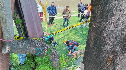 Pria tanpa identitas ditemukan tewas di Jalan Taman Pancing, Denpasar, Kamis (7/11/2024).