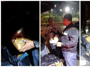 Video: Detik-detik Polisi Gagalkan Penyelundupan 159 Kg Ganja Asal Padang