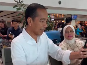 2 Pekan di Solo, Jokowi Bertolak ke Jakarta Naik Pesawat Komersial