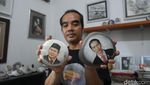 Seniman Bogor Sulap Batu Kali Jadi Karya Seni yang Unik