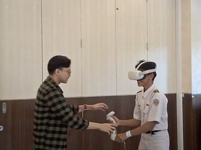 Potret Siswa-siswi SMA di IKN Antusias Ikuti Pelatihan AR-VR dari ITB