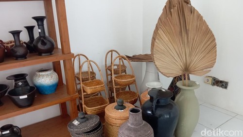 Salah satu produk UKM kriya di NTB. (Nathea Citra/detikBali)