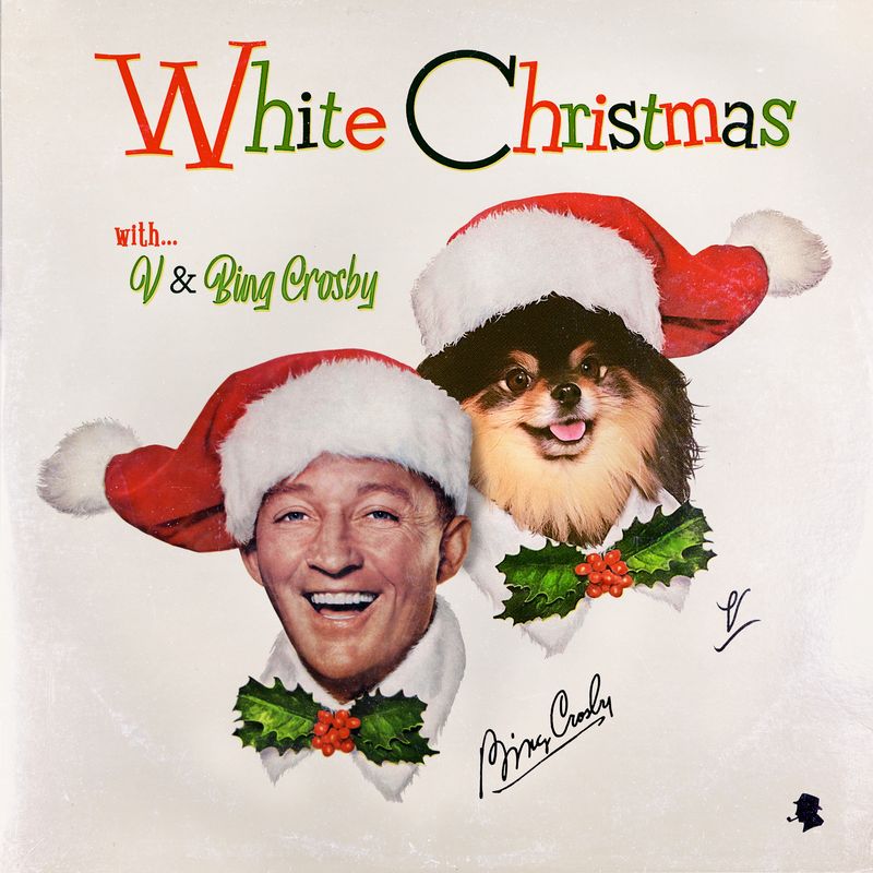 V & Bing Crosby akan kolaborasi dalam single White Christmas.