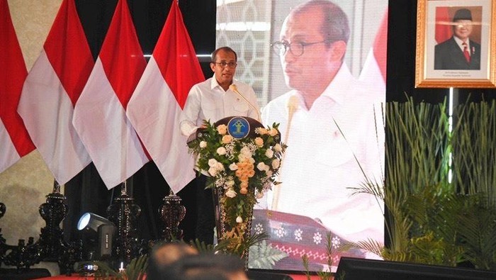 Wakil Menteri Hukum Edward Omar Sharif Hiariej