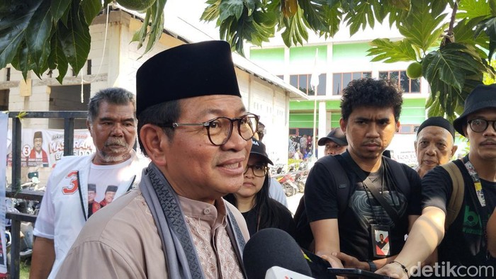 Calon Gubernur (Cagub) Jakarta nomor urut 3 Pramono Anung. (Maulana/detikcom)