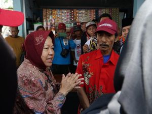 Sambangi Nelayan di Pasuruan, Risma Dicurhati Mahalnya Biaya Melaut