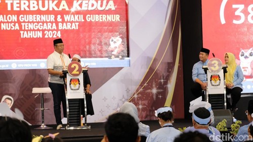 Zul dan Iqbal berdebat sengit, Jumat (8/11/2024). (Ahmad Viqi/detikBali)(