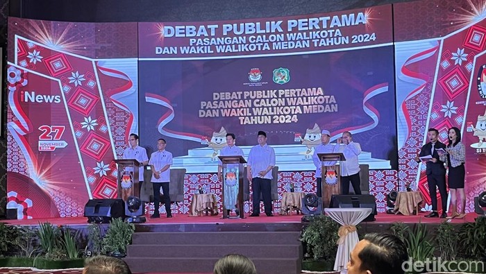 Debat Pilkada Medan 2024