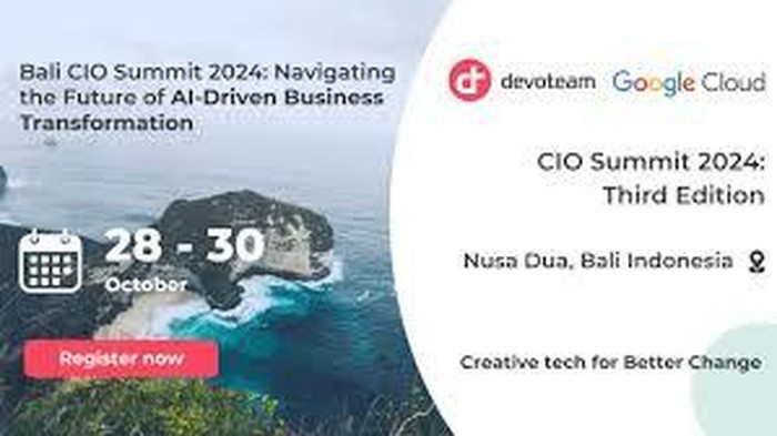 Generative AI (GenAI) punya potensi besar untuk mengubah cara bisnis. Karena itu, Devoteam Indonesia memfokuskan ke tema ini pada CIO Summit di Bali.