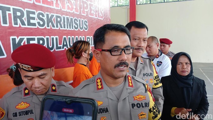 Dirreskrimsus Polda Kepri, Kombes Putu Yudha Prawira.(Alamudin Hamapu/detikSumut)