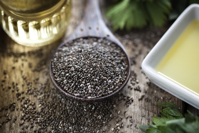 Kopi dicampur biji chia