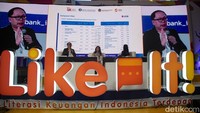 Like It 2024 diselenggarakan oleh Bank Indonesia, Otoritas Jasa Keuangan (OJK), Kementerian Keuangan, dan Lembaga Penjamin Simpanan (LPS).  