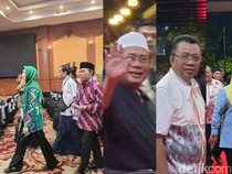 Gaya Tiga Paslon Pilgub NTB Saat Tiba di Arena Debat Terbuka Kedua