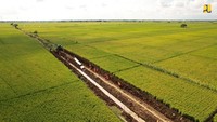 Kementerian PU telah menghitung luas lahan yang dapat dioptimalisasi bersama-sama dengan Kementerian Pertanian.  