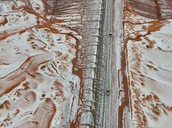 Aneh Tapi Nyata, Hujan Salju di Gurun Arab Saudi