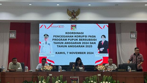 Satgassus Pencegahan Korupsi Polri turun langsung memantau penyaluran pupuk subsidi di Sulut.