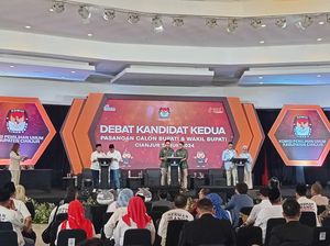 Warna-warni Debat Pilbup Cianjur: Streaming Disusupi Promo Judol