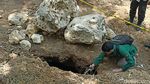 Tim Geologi Bandung Analisa Lubang Misterius di Sungai Kaliasat Blitar
