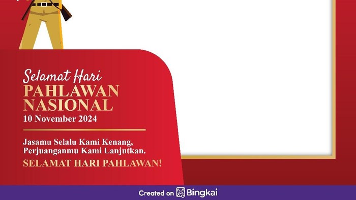 Twibbon Hari Pahlawan 2024