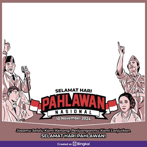 Twibbon Hari Pahlawan 2024