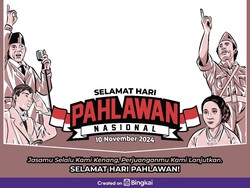 40 Link Twibbon Hari Pahlawan 2024, Untuk Update Status di Media Sosial