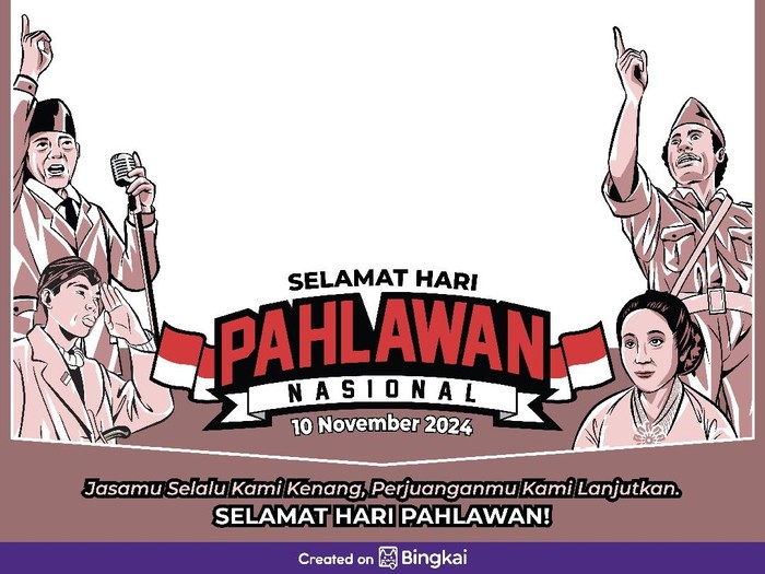 Twibbon Hari Pahlawan 2024