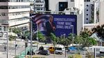 Wajah Trump Mejeng di Israel Usai Menang Pilpres AS 2024