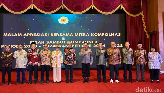Acara pisah sambut Komisioner Kompolnas