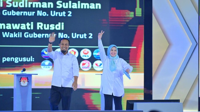 Andi Sudirman Sulaiman-Fatmawati Rusdi.