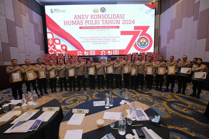 Bidhumas Polda Metro Raih Penghargaan Amplifikasi Terbaik Zona I (Dok Polri)