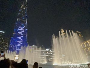 Atraksi Air Mancur di Dubai Kembali Dibuka Setelah Ditutup Beberapa Bulan
