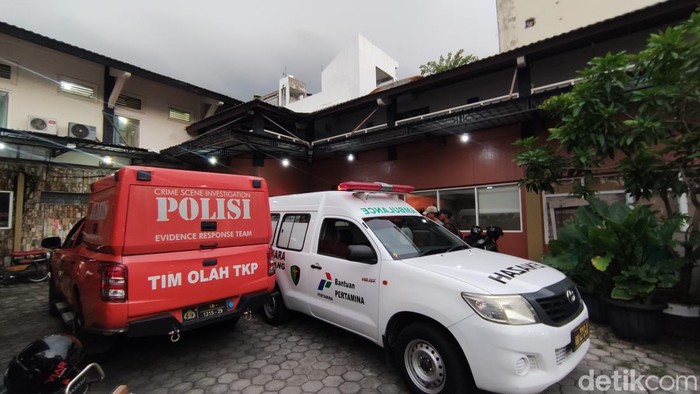 Inafis mendatangi lokasi hotel tempat wanita tanpa identitas ditemukan di Semarang, Sabtu (9/11/2024).