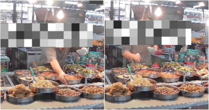 Jijik! Pemilik Kedai pakai Sendok Bekas Mulutnya saat Cicip Jualannya