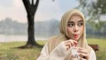 Keseruan Lesti Kejora Saat Makan Bareng Suami dan Sahabat