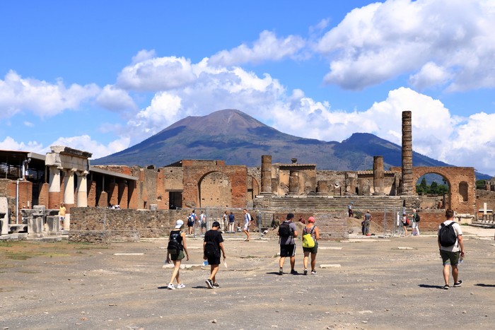 Kota Pompeii, Italia