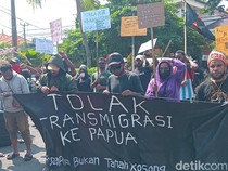 Warga Papua Demo Tolak Program Transmigrasi, Takut Tersingkir Warga Pendatang